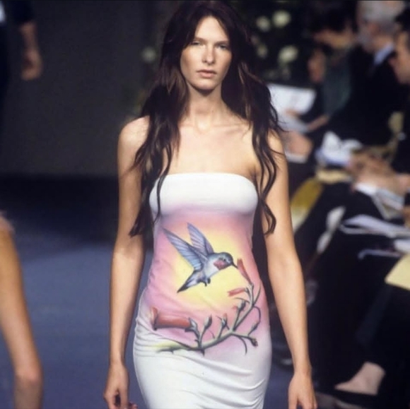 Vintage Chloe Raglan Top By Stella McCartney Chloe Hummingbird Top - Picture 1 of 10